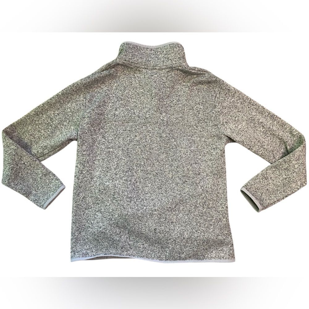 Eddie Bauer Heather Grey Quarter Snap Pullover - Picture 5 of 9